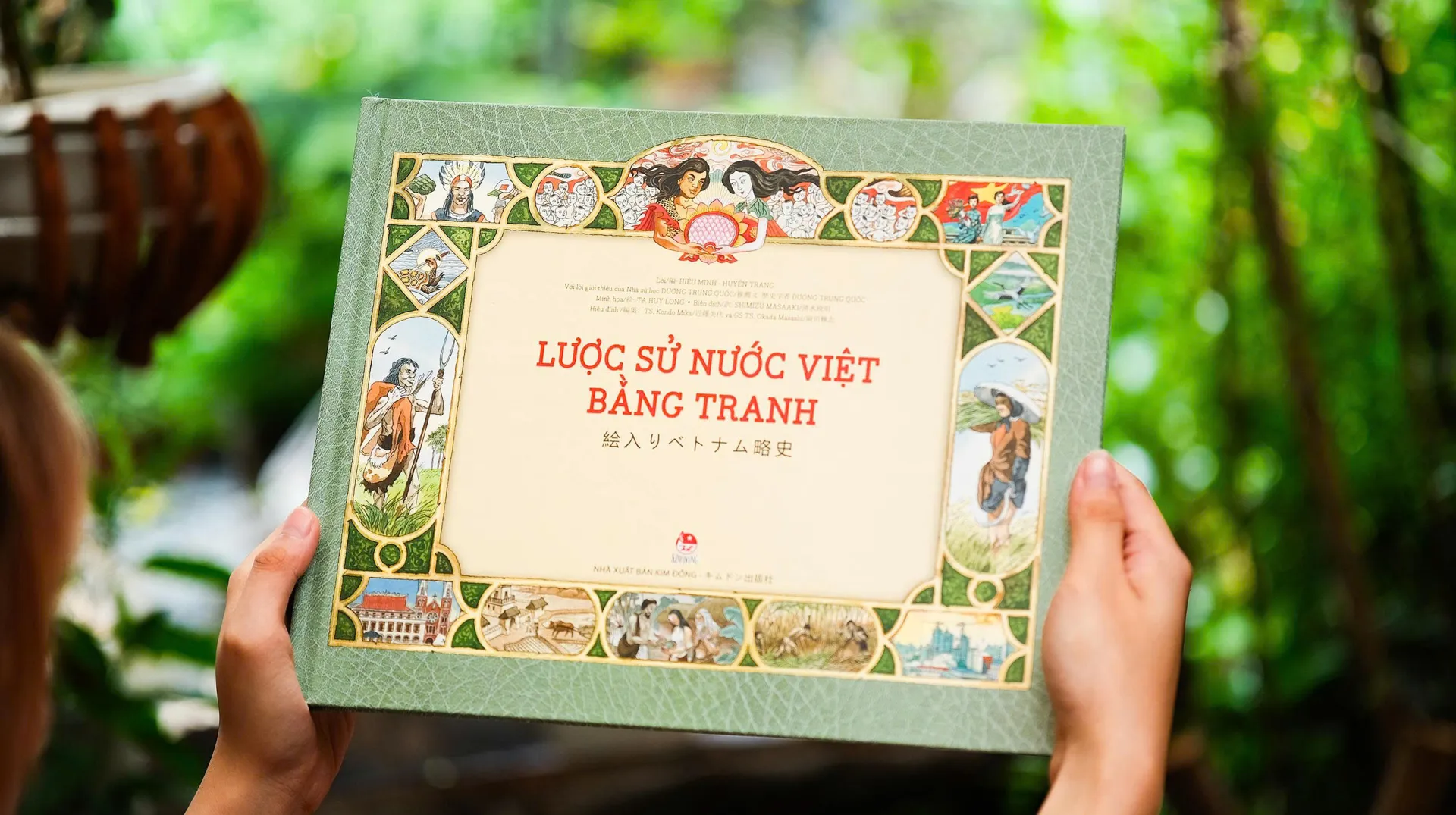 Ra mắt sách "Lược sử nước Việt bằng tranh" phiên bản song ngữ Việt - Nhật