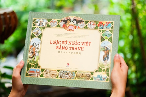 Ra mắt sách "Lược sử nước Việt bằng tranh" phiên bản song ngữ Việt - Nhật