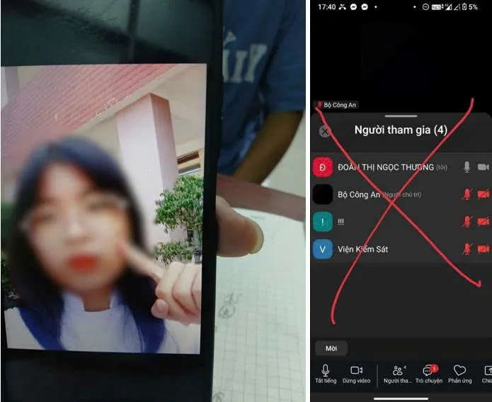 Đồng Nai: giải cứu thành công cô gái 18 tuổi bị “bắt cóc online”