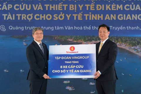 An Giang: khai trương cơ sở cấp cứu ngoại viện chuẩn quốc tế đầu tiên tại Việt Nam