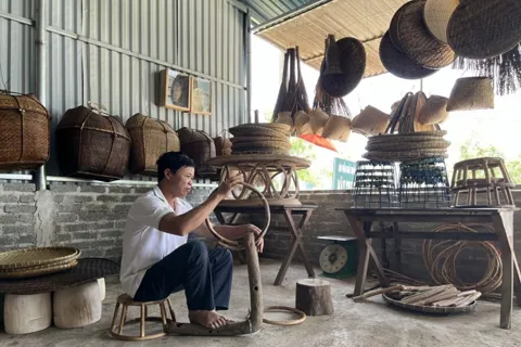 Điện Biên: giữ gìn và phát huy di sản văn hóa dân tộc qua nghề mây tre đan