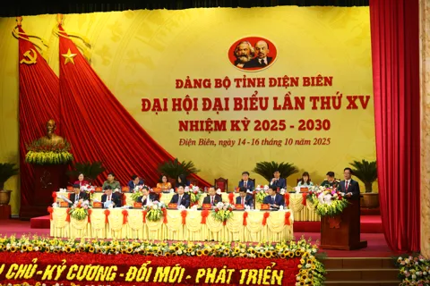 Đại hội Đảng bộ tỉnh Điện Biên lần thứ XV tiến hành phiên trù bị