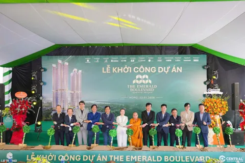 TP Hồ Chí Minh: chính thức khởi công dự án Khu căn hộ cao cấp The Emerald Boulevard