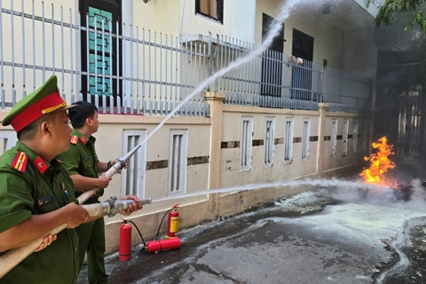 Phường Phú Xuân (TP Huế): ra mắt mô hình phòng cháy, chữa cháy các ngõ, hẻm sâu