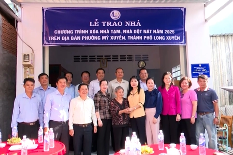 Tỉnh An Giang: hoàn thành 100% kế hoạch xóa nhà tạm, nhà dột