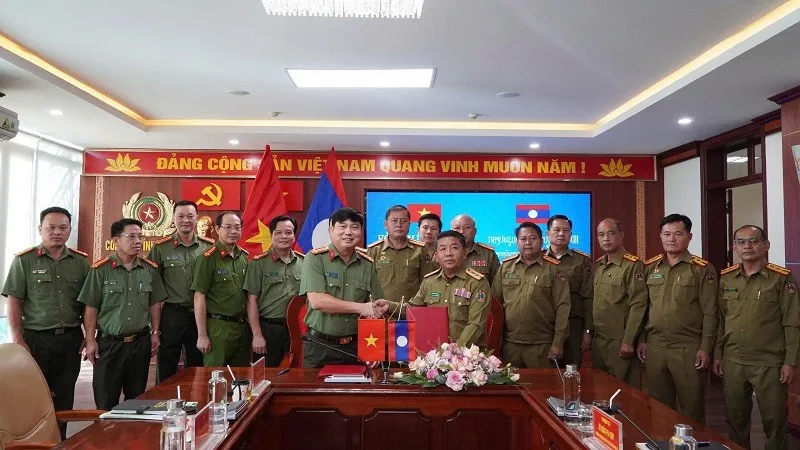 Tăng cường hợp tác an ninh giữa Điện Biên với 3 tỉnh Bắc Lào