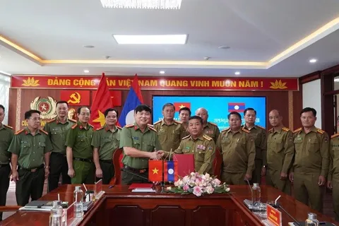 Tăng cường hợp tác an ninh giữa Điện Biên với 3 tỉnh Bắc Lào