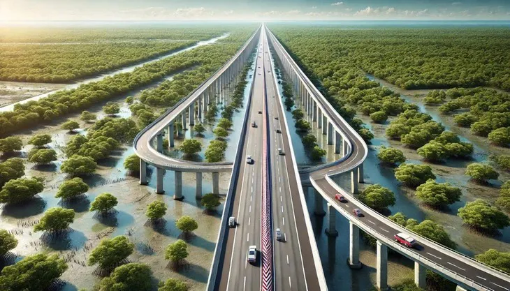 Hơn 2.000 tỷ chi cho giải phóng mặt bằng Dự án cao tốc từ Cà Mau đến Đất Mũi