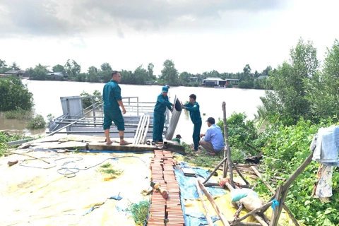 Cà Mau: sạt lở đất nghiêm trọng, gây thiệt hại hàng tỷ đồng