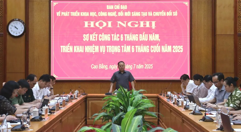 Cao Bằng: giải pháp triển khai hiệu quả nhiệm vụ phát triển khoa học công nghệ và chuyển đổi số