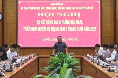 Cao Bằng: giải pháp triển khai hiệu quả nhiệm vụ phát triển khoa học công nghệ và chuyển đổi số