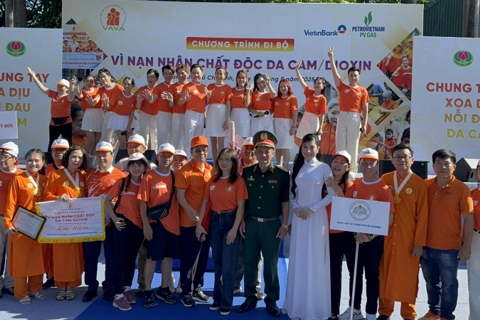 TP Hồ Chí Minh: hơn 5.000 người đi bộ vì nạn nhân chất độc da cam