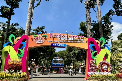 Festival Hoa lan TP Hồ Chí Minh lần 3: hành trình kết nối văn hóa và thương mại