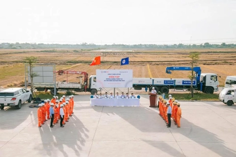 Diễn tập phòng chống thiên tai và cứu nạn năm 2025 tại Huế
