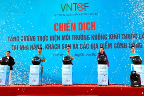 TP Huế: lan tỏa thông điệp “môi trường du lịch văn minh - không khói thuốc”