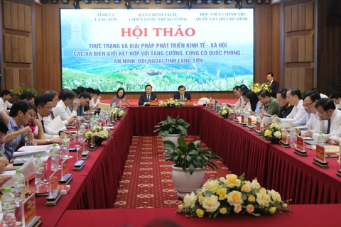 Lạng Sơn: tiếp tục triển khai hiệu quả giải pháp phát triển kinh tế - xã hội vùng biên giới