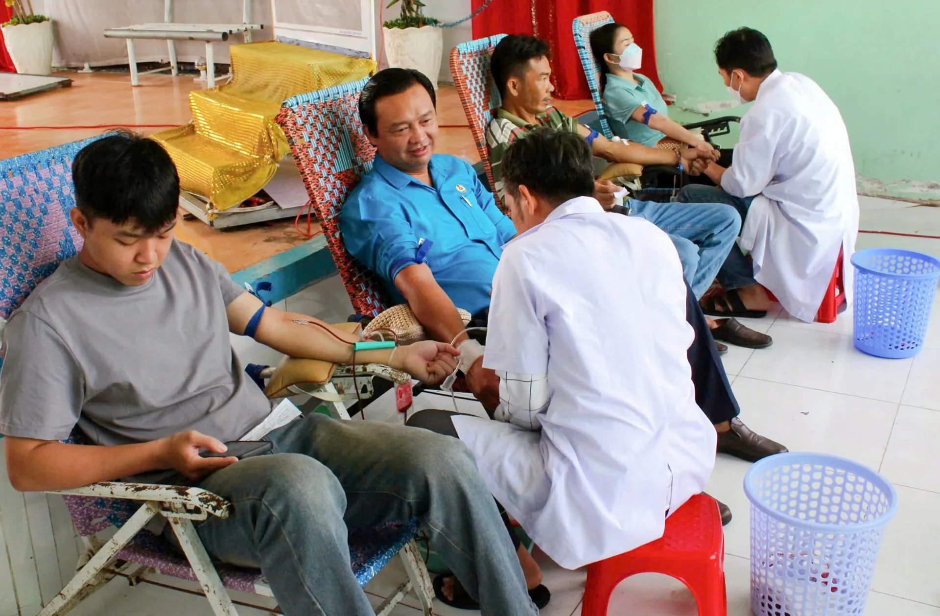 Kiên Giang: người dân tích cực hưởng ứng phong trào hiến máu cứu người