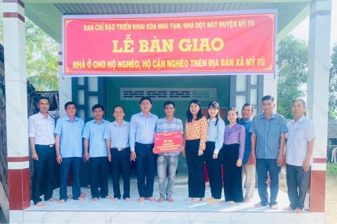 Sóc Trăng: “về đích sớm” xóa nhà tạm, nhà dột nát cho hộ nghèo