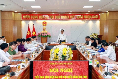 Thái Nguyên: Văn kiện Đại hội XXI cần ngắn gọn, rõ định hướng