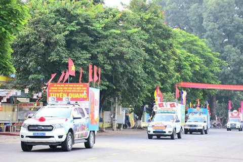 Tuyên Quang: xuất quân Hội thi tuyên truyền lưu động toàn quốc