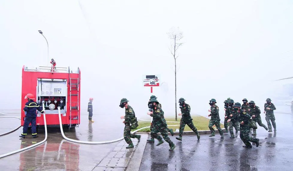 Tuyên Quang: diễn tập phương án chữa cháy và cứu nạn cứu hộ cấp tỉnh năm 2025