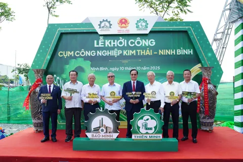 Khát vọng xanh khởi đầu nơi Cụm Công nghiệp Kim Thái