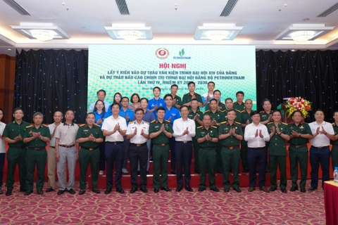 Hội Cựu Chiến binh Petrovietnam góp ý nhiều nội dung quan trọng xây dựng văn kiện Đại hội Đảng