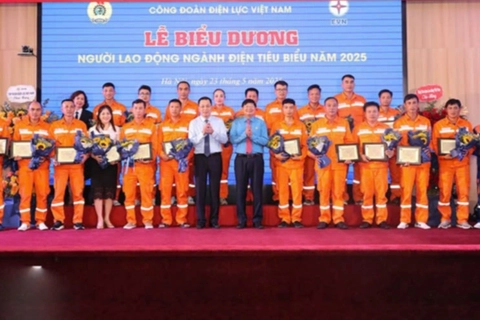 Công đoàn EVN vinh danh 117 "Lao động giỏi, lao động sáng tạo" ngành điện
