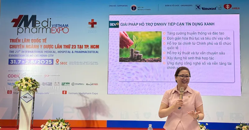 BIDV tích cực hỗ trợ doanh nghiệp Dược và Thiết bị y tế phát triển bền vững
