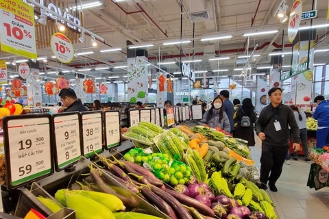 Hà Nội: chỉ số giá tiêu dùng tháng 7 tăng 0,29%