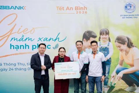 Nghệ An: 100.000 cây xanh được trao tặng thông qua chương trình Tết An Bình 2026

