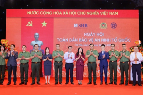 SHB được vinh danh vì đóng góp trong phong trào toàn dân bảo vệ an ninh Tổ quốc