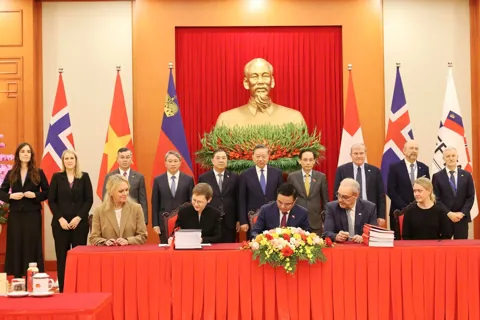 Chính thức ký kết Hiệp định Thương mại tự do Việt Nam - EFTA