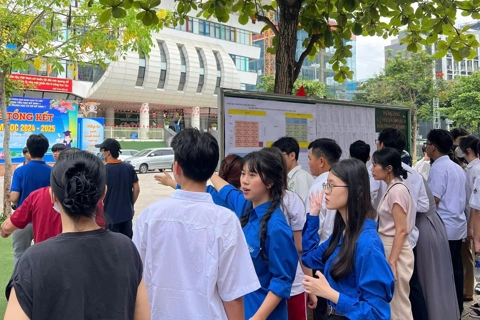 Quận Nam Từ Liêm: Ngày thi vào lớp 10 đầu tiên diễn ra an toàn, nghiêm túc, không phát sinh sự cố
