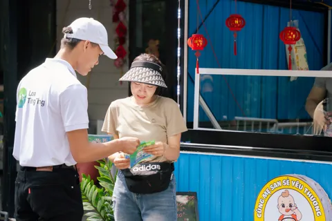 9Pay tiếp sức tiểu thương Thái Nguyên phục hồi kinh doanh sau mưa lũ
