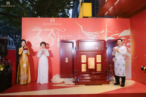 Bảo Tín Mạnh Hải công bố chiến lược “Điểm đến Vàng 24k” và mục tiêu phủ sóng toàn quốc nhân kỷ niệm 33 năm thành lập