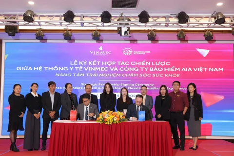 AIA VIETNAM và VINMEC hợp tác chiến lược mở rộng hệ sinh thái chăm sóc sức khỏe cao cấp