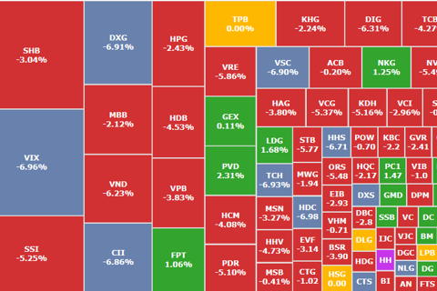 VN-Index lao dốc, cổ phiếu của "đại gia phố núi" bất ngờ tăng trần nhờ lý do này