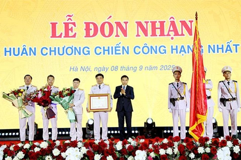 80 năm xây dựng và trưởng thành, Hải quan Việt Nam nhận Huân chương Chiến công hạng Nhất