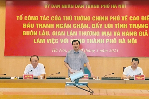 Hà Nội không có vùng cấm trong hoạt động chống hàng giả hàng lậu