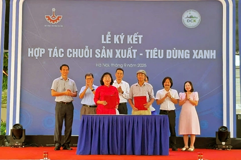 Hà Nội kết nối mạng lưới sản xuất-  tiêu dùng bền vững giúp làng nghề tiêu thụ sản phẩm