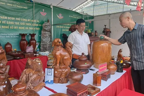 Hà Nội hỗ trợ các làng nghề tiêu thụ sản phẩm OCOP và làng nghề