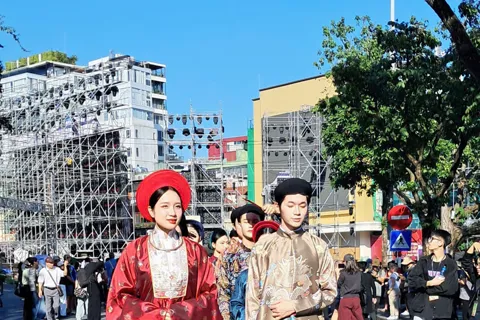 Diễu hành Áo dài Du lịch Hà Nội 2025: quảng bá văn hóa Thủ đô ra thế giới