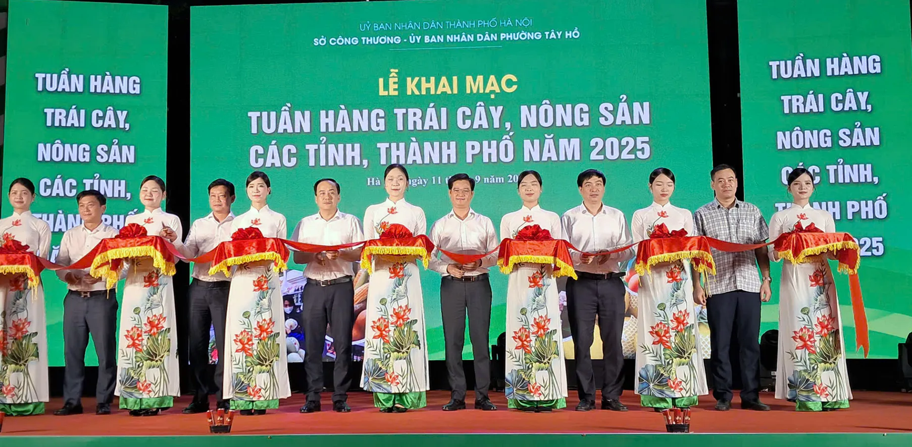 Hà Nội tạo điều kiện cho các tỉnh thành tiêu thụ nông sản Việt
