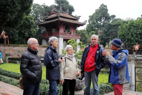 Du lịch Hà Nội đón trên 593.000 lượt khách trong 5 ngày nghỉ Tết Nguyên đán