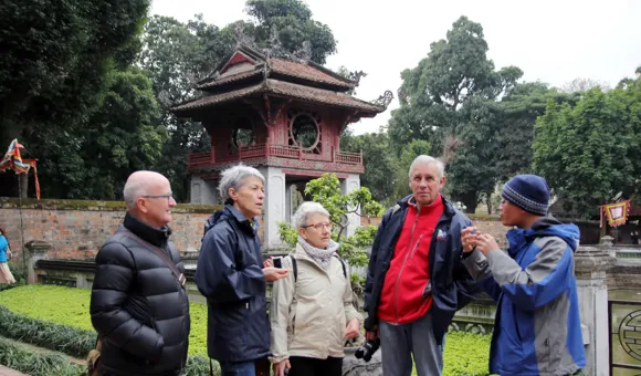 Du lịch Hà Nội đón trên 593.000 lượt khách trong 5 ngày nghỉ Tết Nguyên đán