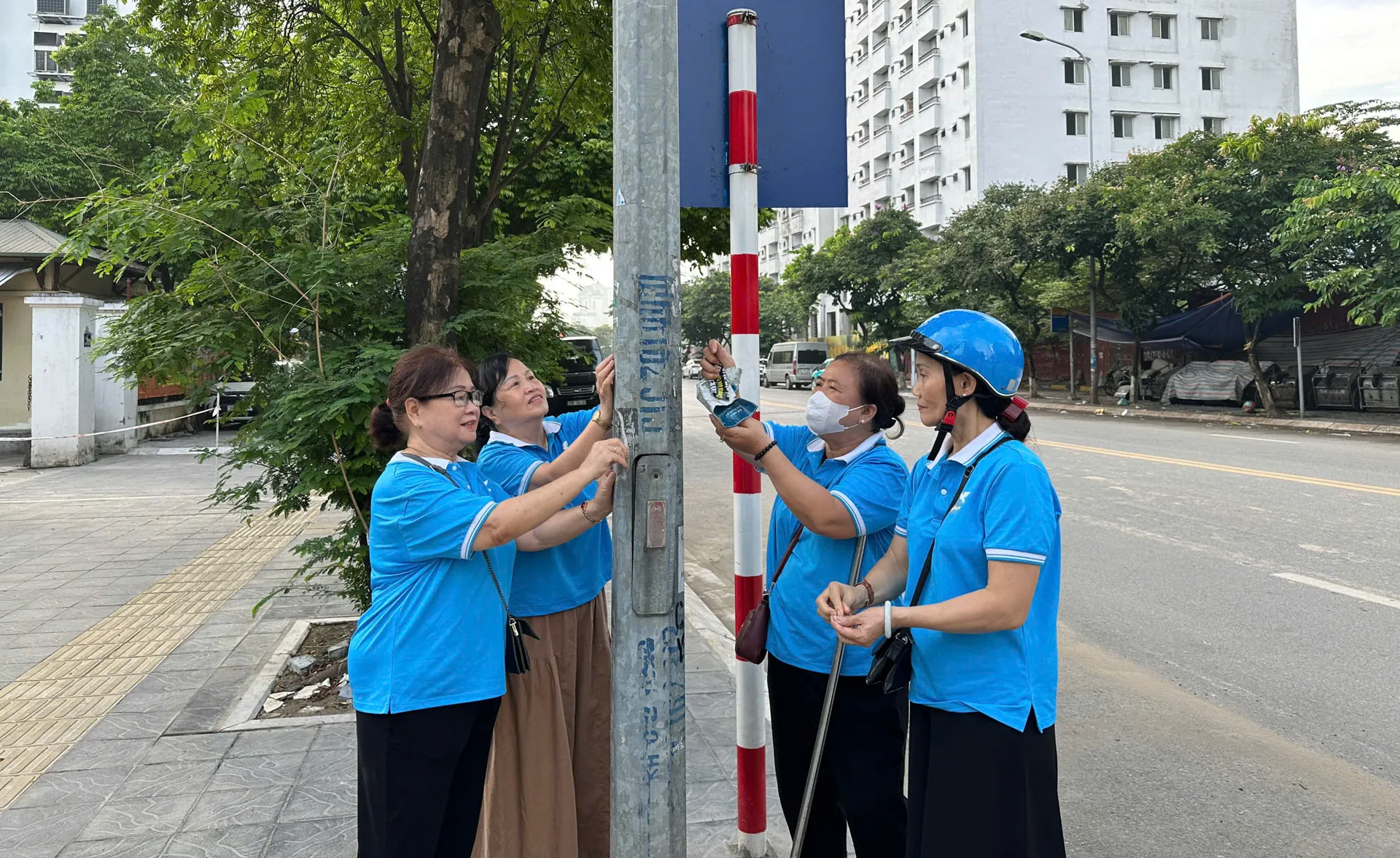 Phường Cầu Giấy: ra quân tuyên truyền hưởng ứng mô hình chính quyền 2 cấp