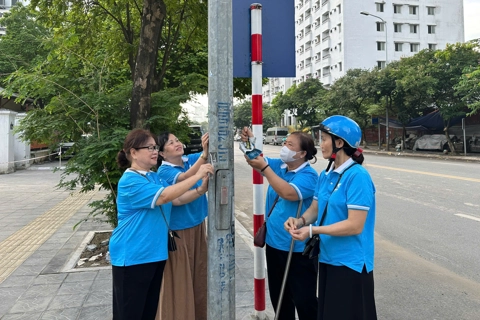 Phường Cầu Giấy: ra quân tuyên truyền hưởng ứng mô hình chính quyền 2 cấp
