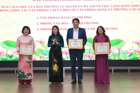 Cầu Giấy quyết tâm thực hiện thắng lợi các mục tiêu trọng điểm năm 2026