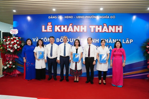 Khánh thành Trạm Y tế phường Nghĩa Đô